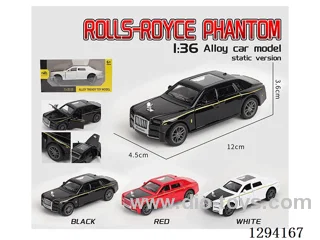 1:36 pull back alloy car 3 colors