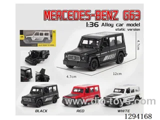 1:36 pull back alloy car 3 colors