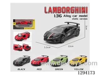 1:36 pull back alloy car 4 colors
