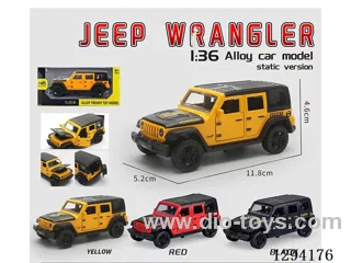 1:36 pull back alloy car 3 colors