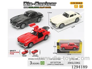 1:36 pull back alloy car 3 colors