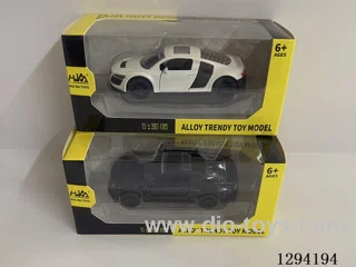 1:43 pull back alloy car