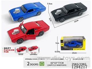 1:36 pull back alloy car 3 colors