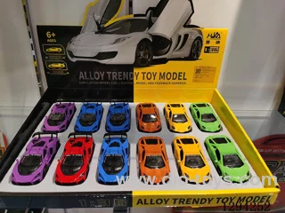 1:43 pull back alloy car 12PCS
