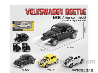 1:36 pull back alloy car 3 colors W L/M