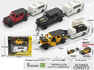 1:36 pull back alloy car 3 colors W L/M