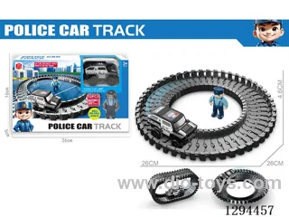 police electric Fire?fighting Track Toy in window box
