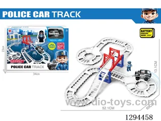 police electric Fire?fighting Track Toy in window box