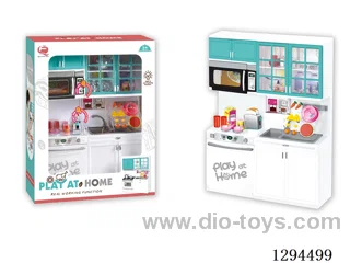 (GCC) Light Green Kitchen Set