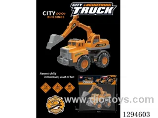 Large Free Wheel Construction Vehicle