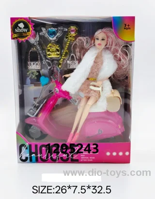 11 inch Barbie doll in window box