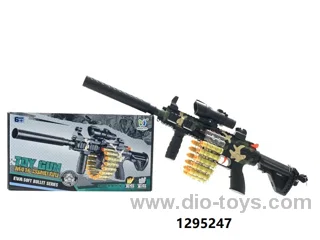 M416 Soft bullet gun toy in color box