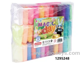 Color mud in opp bag