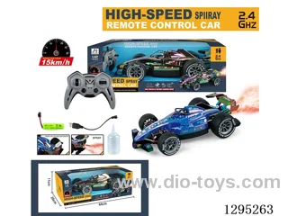 1:12 6ch 2.4G RC Car with light/spray(included battery, supports smartphone control)