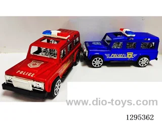 Painted Inertial Police Car