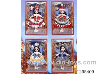 12-Inch Multi-Jointed Dolls (Assorted 4 Styles)