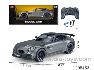 1:16 4ch 2.4G Mercedes-Benz GT RC Car with Lights (Included Battery)