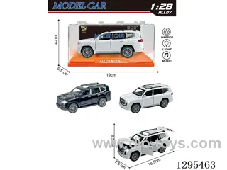 1:28 pull back Die-Cast Car Model W L/M(Toyota Land Cruiser)