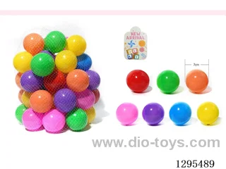 50PCS Ocean Balls, 7 cm Diameter