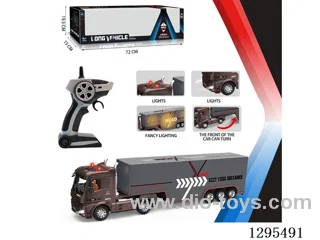 2.4G Short Tractor Trailer (with realistic sounds and lights included battery)