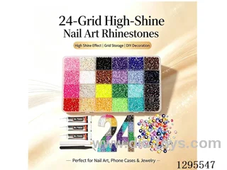 24-Compartment DIY Colored Diamonds
