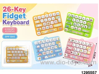 26 key fidget keyboard toy
