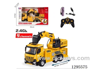 RC Heavy-Duty Excavator (included battery)
