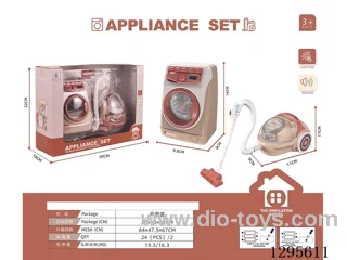Washing Machine + Vacuum Cleaner