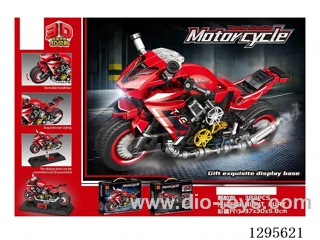 Educational Building Set: Motorcycle 382 PCS