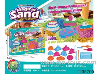 Space Sand + Car Set (with Sand Tray)