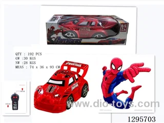 Spider-Man 2ch RC Race Car not included battery