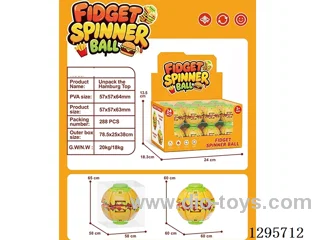 Round Hamburger Spinner 24PCS