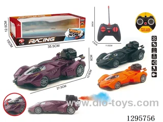 1:16 5ch RC Car with Lights/ Spray 3 colors(included battery)