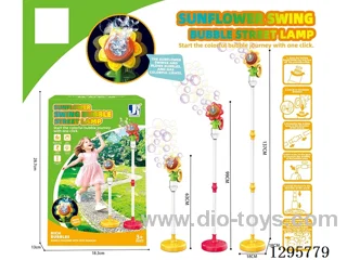 Bubble Machine with light included battery