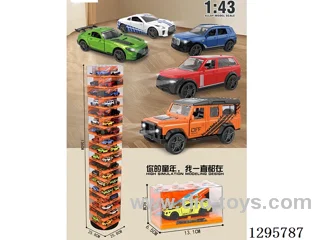 1:43 pull back Alloy Car Models
