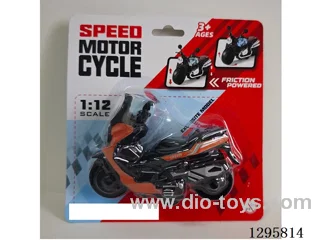 Die-Cast-Style Painted inertia motorcycles