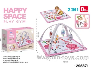 2-in-1 Baby Gym Mat in color box