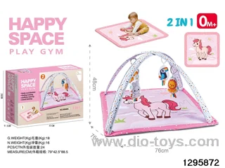 2-in-1 Baby Gym Mat in color box
