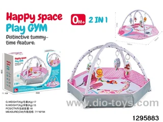 2-in-1 Baby Gym Mat in color box
