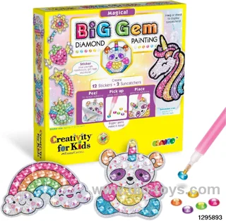 Crystal Colored Diamond Stickers