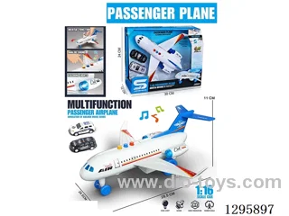 1:16 Inertia Commercial Airliner W L/M (Includes 2 Small Cars)