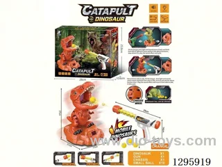 Air Gun for Shooting Moving Dinosaurs (Red)