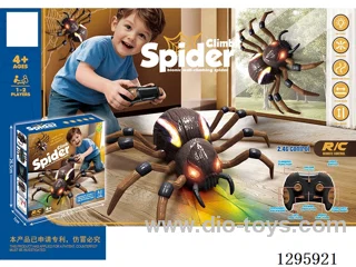 RC Spider Wall-Climbing Car with light included battery