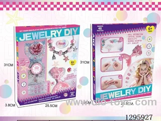 3-in-1 Pandora Bead Set (Nail Art, Hair Clips, Bracelet)