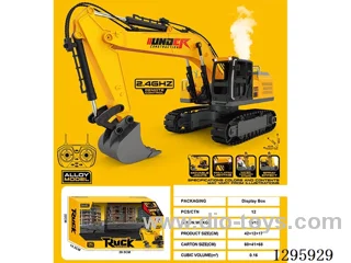 RC Excavator with spray included battery