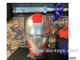 Manual Iron Man with Lights, Rechargeable, Wearable, Touch-Activated Music