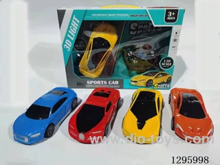 2ch RC car(3D Rainbow Lights) 27 MHz BMW/McLaren/Audi/Bugatti 4 mixed