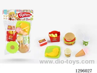 Coke & Burger Food Set