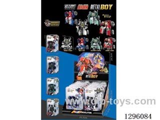 Alloy Off-Road Car Transformation Series (12PCS)