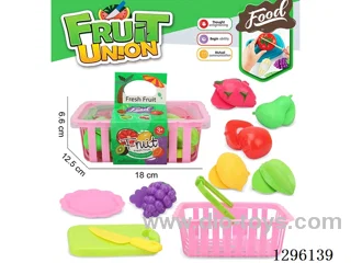 PP Basket with Fruit cutting Game
